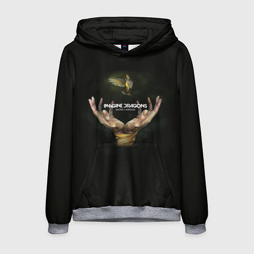 Мужская толстовка Imagine Dragons: Smoke + Mirrors / 3D-Меланж – фото 1
