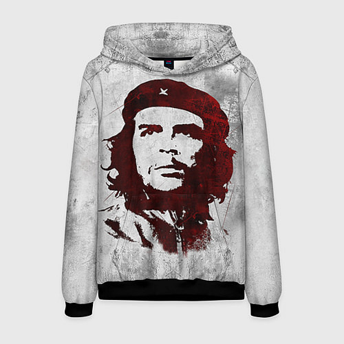 Мужская толстовка Че Гевара / 3D-Черный – фото 1