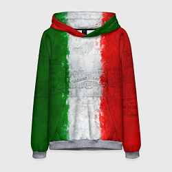 Толстовка-худи мужская Italian, цвет: 3D-меланж