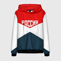 Толстовка-худи мужская Форма России, цвет: 3D-черный