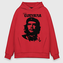Толстовка оверсайз мужская Che Guevara, цвет: красный