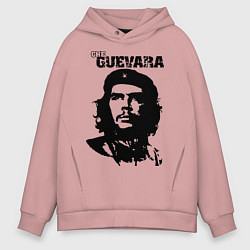 Толстовка оверсайз мужская Che Guevara, цвет: пыльно-розовый