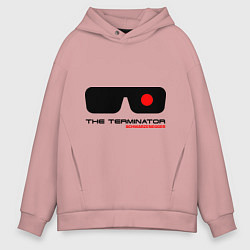 Толстовка оверсайз мужская The Terminator, цвет: пыльно-розовый