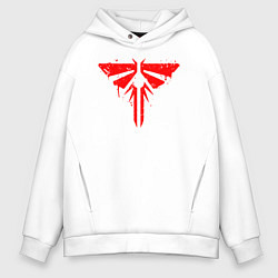 Толстовка оверсайз мужская THE LAST OF US, цвет: белый