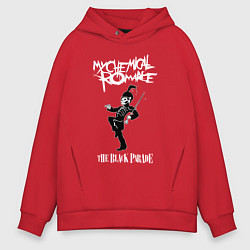 Толстовка оверсайз мужская My Chemical Romance, цвет: красный