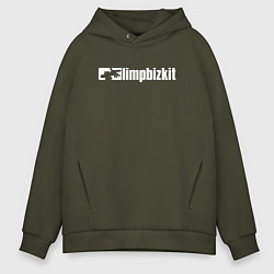 Толстовка оверсайз мужская LIMP BIZKIT, цвет: хаки