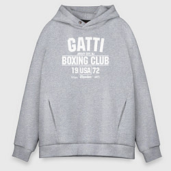 Толстовка оверсайз мужская Gatti Boxing Club, цвет: меланж