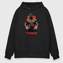 Толстовка оверсайз мужская Tyson, цвет: черный