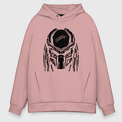 Толстовка оверсайз мужская PREDATOR, цвет: пыльно-розовый