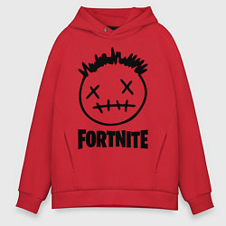 Толстовка оверсайз мужская FORTNITE X TRAVIS SCOTT, цвет: красный