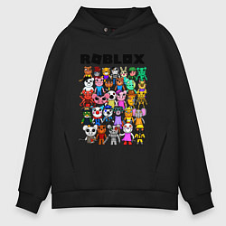 Толстовка оверсайз мужская ROBLOX PIGGY, цвет: черный