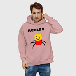 Толстовка оверсайз мужская ROBLOX, цвет: пыльно-розовый — фото 2