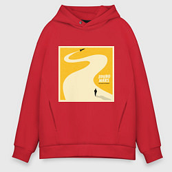 Толстовка оверсайз мужская Doo-Wops Hooligans, цвет: красный