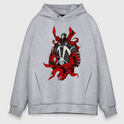 Толстовка оверсайз мужская Spawn Эл Симмонс, цвет: меланж