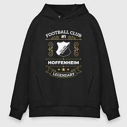 Толстовка оверсайз мужская Hoffenheim FC 1, цвет: черный