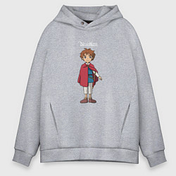 Толстовка оверсайз мужская Оливер из NI NO KUNI, цвет: меланж