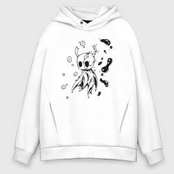 Толстовка оверсайз мужская Hollow Knight game, цвет: белый