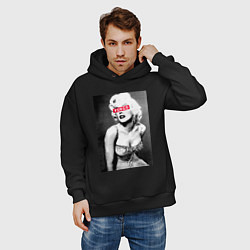 Толстовка оверсайз мужская Fuego, цвет: черный — фото 2