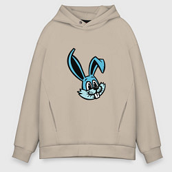 Толстовка оверсайз мужская Blue Bunny, цвет: миндальный