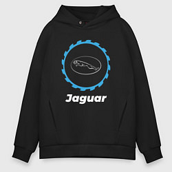 Толстовка оверсайз мужская Jaguar в стиле Top Gear, цвет: черный