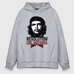 Толстовка оверсайз мужская Revolution hero, цвет: меланж