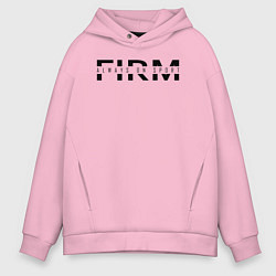 Толстовка оверсайз мужская FIRM - Always in sports, цвет: светло-розовый