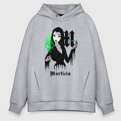 Толстовка оверсайз мужская M - Morticia, цвет: меланж