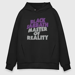 Толстовка оверсайз мужская Black Sabbath Master of Reality, цвет: черный