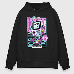 Толстовка оверсайз мужская GB advance, цвет: черный