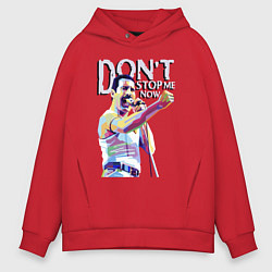 Толстовка оверсайз мужская Coloured Freddie, цвет: красный