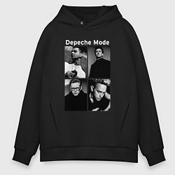Толстовка оверсайз мужская Depeche Mode Violator 2, цвет: черный