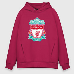 Толстовка оверсайз мужская Liverpool fc sport collection, цвет: маджента