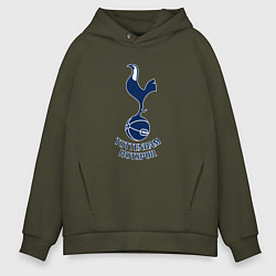 Толстовка оверсайз мужская Tottenham Hotspur fc sport, цвет: хаки