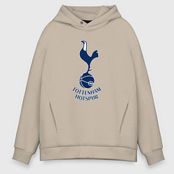 Толстовка оверсайз мужская Tottenham Hotspur fc sport, цвет: миндальный