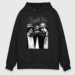 Толстовка оверсайз мужская Cypress hill all, цвет: черный