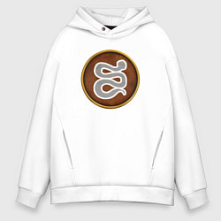 Толстовка оверсайз мужская Иллирия Rome: Total War Alexander, цвет: белый