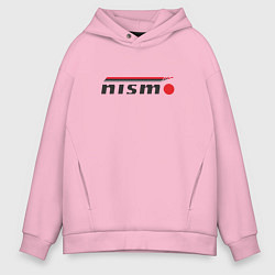 Толстовка оверсайз мужская Nismo, цвет: светло-розовый