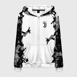 Мужская толстовка на молнии FC Juventus: White Original