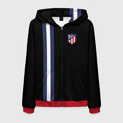 Мужская толстовка на молнии FC Atletico Madrid: Blue Line