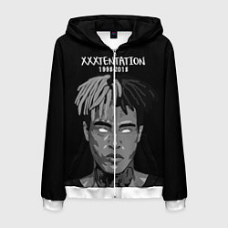 Мужская толстовка на молнии XXXTentacion: 1998-2018