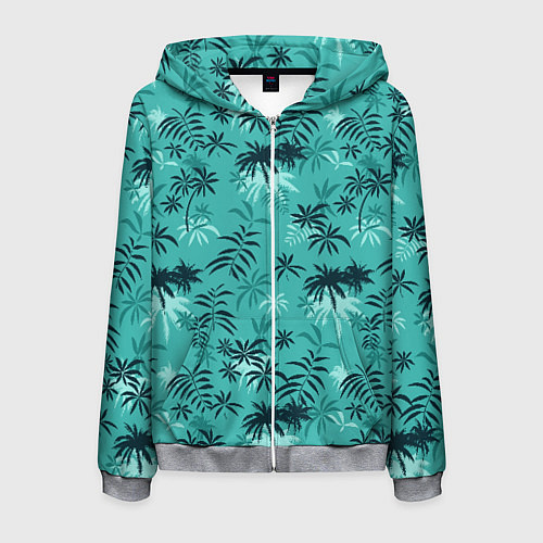 Мужская толстовка на молнии Tommy Vercetti / 3D-Меланж – фото 1