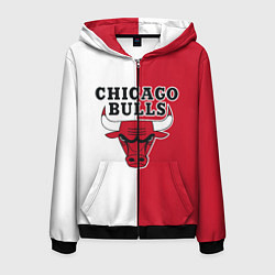 Мужская толстовка на молнии CHICAGO BULLS