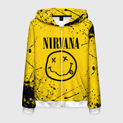 Мужская толстовка на молнии NIRVANA