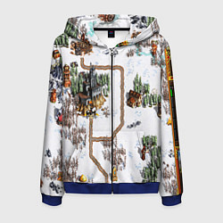 Мужская толстовка на молнии Heroes of Might and Magic