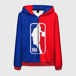 Толстовка 3D на молнии мужская NBA Kobe Bryant, цвет: 3D-красный