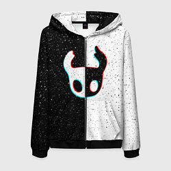 Толстовка 3D на молнии мужская Hollow Knight, цвет: 3D-черный