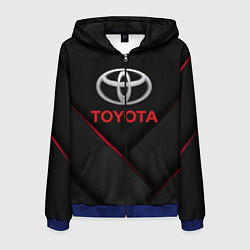 Мужская толстовка на молнии TOYOTA