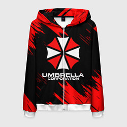 Мужская толстовка на молнии Umbrella Corporation