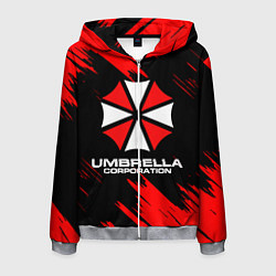 Мужская толстовка на молнии Umbrella Corporation