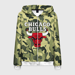 Мужская толстовка на молнии CHICAGO BULLS